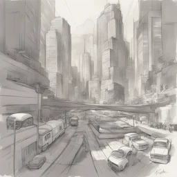 a city by Terry Dodson