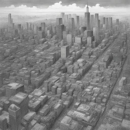 a city by Tetsuya Nomura