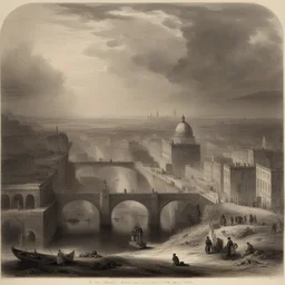 a city by Thomas Allom