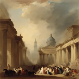 a city by Thomas Lawrence