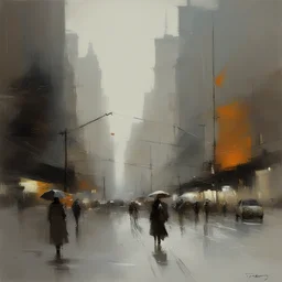 a city by Tibor Nagy