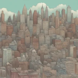 a city by Tiffany Bozic