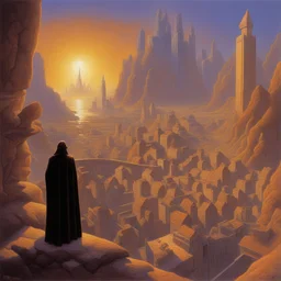 a city by Tim Hildebrandt