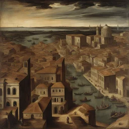 a city by Tintoretto