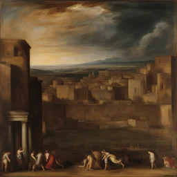 a city by Titian