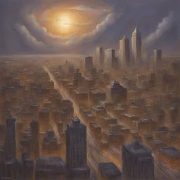 a city by Todd Lockwood
