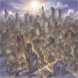 a city by Todd Nauck