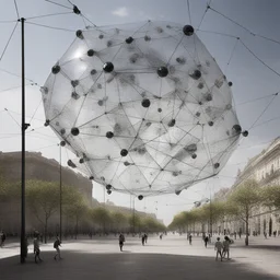 a city by Tomás Saraceno