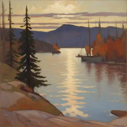 a city by Tom Thomson