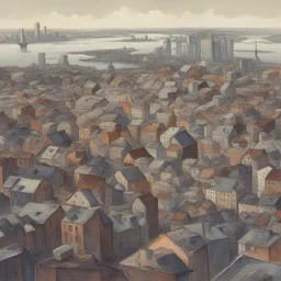 a city by Tom Wänerstrand