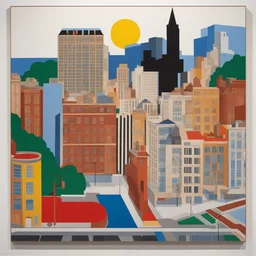 a city by Tom Wesselmann
