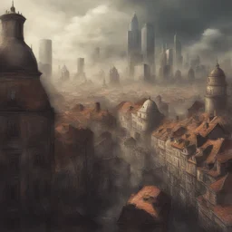 a city by Tomasz Jedruszek