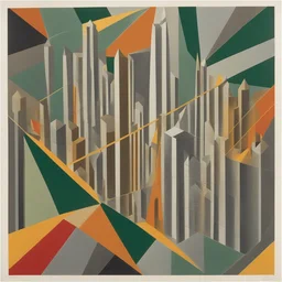 a city by Tomma Abts