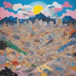 a city by Tomokazu Matsuyama