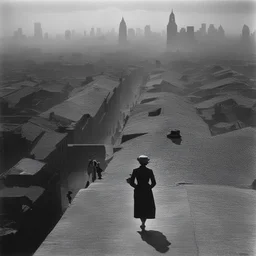a city by Toni Frissell