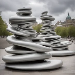 a city by Tony Cragg