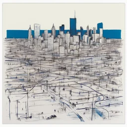 a city by Tracey Emin