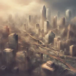 a city by Travis Louie