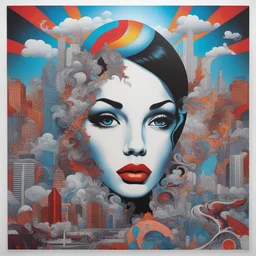 a city by Tristan Eaton