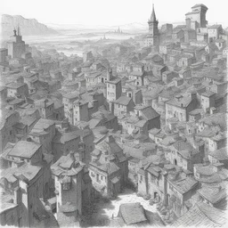 a city by Uderzo