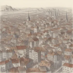 a city by Unica Zürn