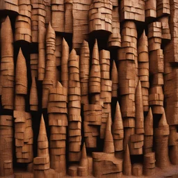 a city by Ursula von Rydingsvard