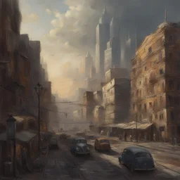 a city by Valentin Rekunenko