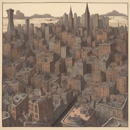 a city by Valentine Penrose