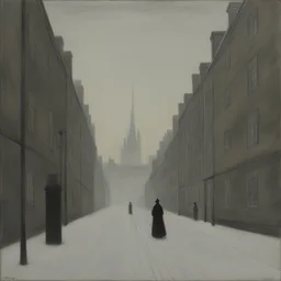 a city by ValheIm Hammershøi