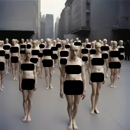 a city by Vanessa Beecroft