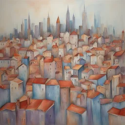 a city by Vera Molnar