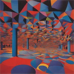 a city by Verner Panton