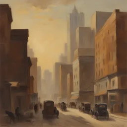 a city by Vernon Courtlandt Johnson