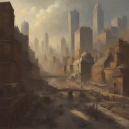 a city by Victor Hammer