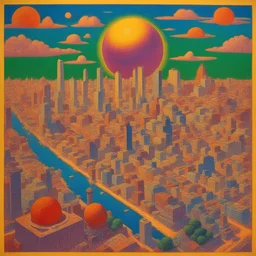 a city by Victor Moscoso