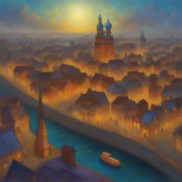 a city by Victor Nizovtsev