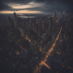 a city by Vincent Tanguay