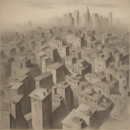 a city by Vittorio Tessari