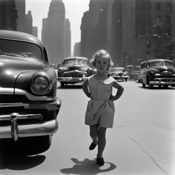 a city by Vivian Maier