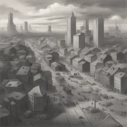 a city by Wäinö Aaltonen