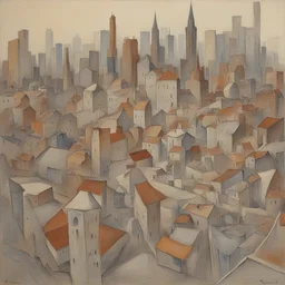 a city by Walter Battiss
