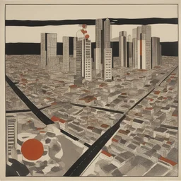 a city by Walter Gropius