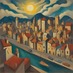a city by Walter Quirt