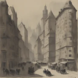 a city by Walter Schnackenberg