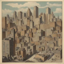 a city by Ward Kimball