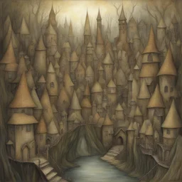 a city by Wendy Froud