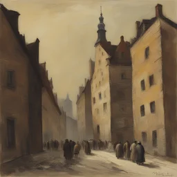 a city by Wiesław Wałkuski