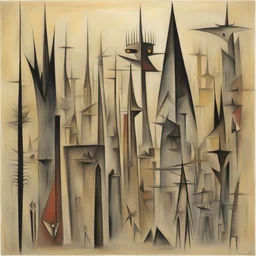 a city by Wifredo Lam