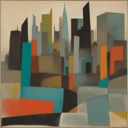a city by Wilhelmina Barns-Graham