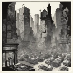 a city by Will Eisner
